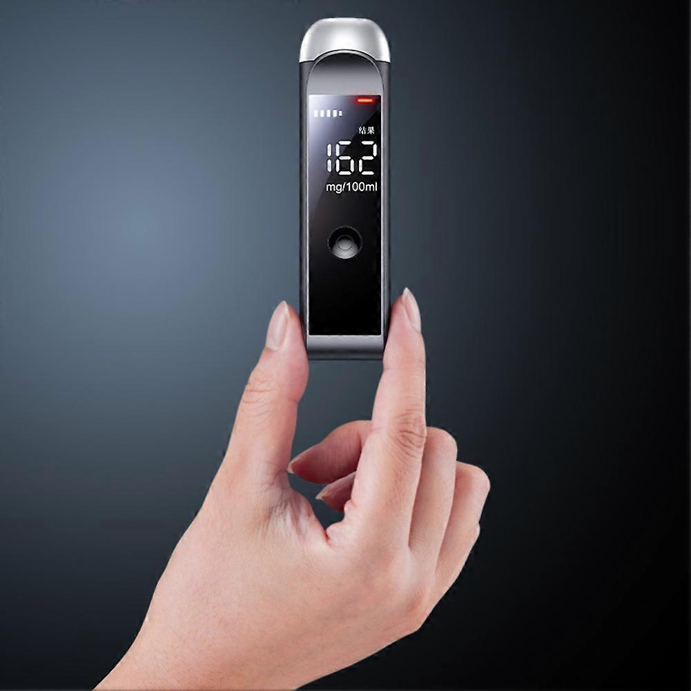 Portable Alcohols Breathalyzers Tester High-Accuracy LCD Non-Contact Breathalyzers for Car Driver Use