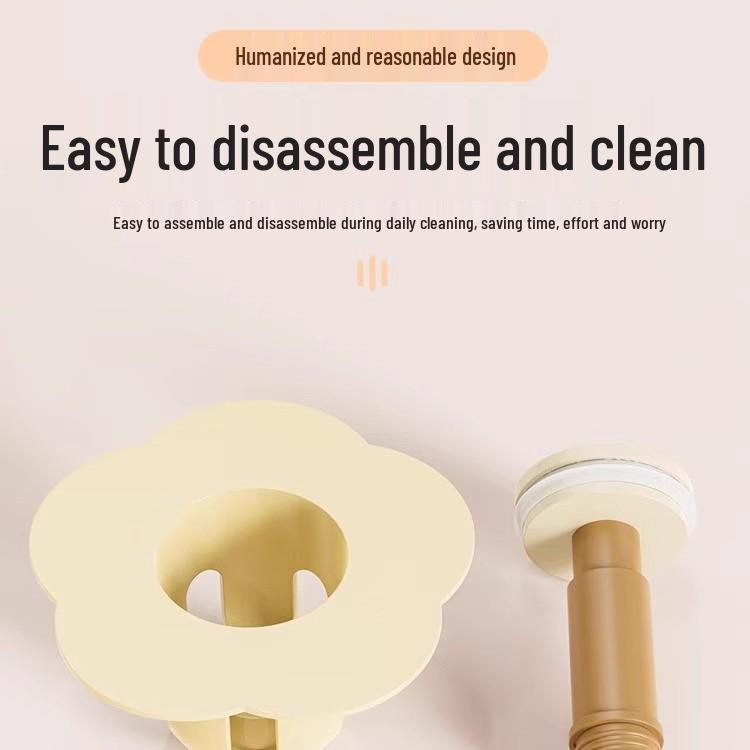 New User Bonus: Dual 0.77 Flower Washbasin Leakproof Press Pop-up Core Sink Stopper