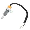 Fuel Stop Solenoid 17004061 12V Cut Off Shutdown Control Valve Replacement for Takeuchi Woodward TL140