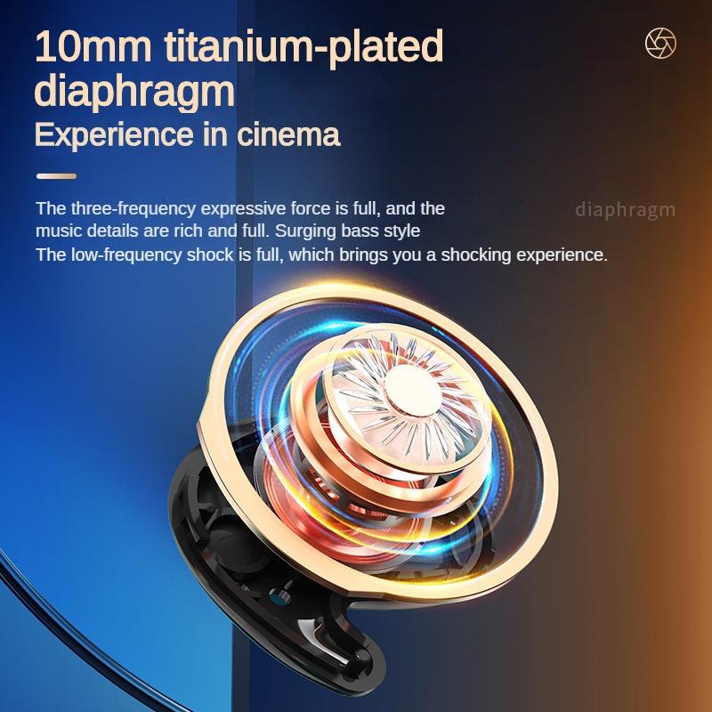 Sleeping Wireless Earphones Painless Wear Noise Cancel Headset With HD Microphone Low Latency Headphone Mini Earbuds