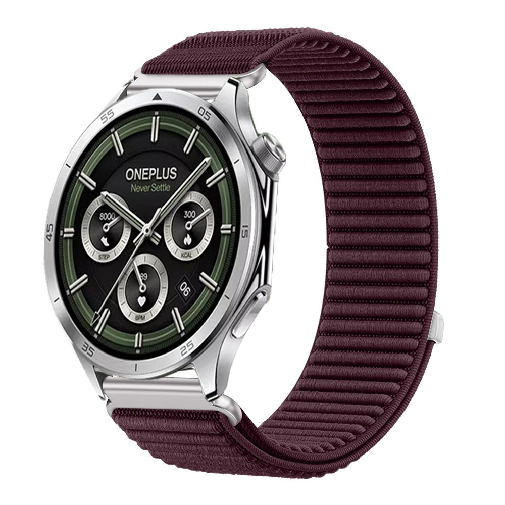 Cinturino in Nylon Ondulato da 18 mm 20 mm 22 mm per Oneplus Watch 3 43 mm 46 mm/Lite/2/2R Braccialetto Sportivo per OPPO Watch S/X2/Huawei GT6 5 4 41 mm