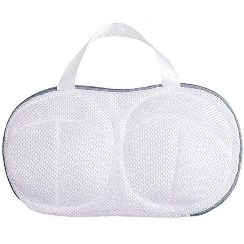 

Anti-Deformation Bra Laundry Bag Thickening Fine Mesh Portable Household Washing Machine Washing Bag Anti-Wear Strong Durable серый