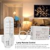 220V 1 CH Lamp Wireless Wall Remote Smart Switch Receiver Remote Control Transmitter
