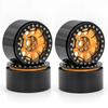 Aluminum Alloy Wheel   Beadlock 2.2in Wheel  S Hub 4pcs Replacement for 1Celsius10 1Celsius8   90046 90047 RR10 RC Car