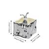 Container Bow Ceramic Storage Box Square Place Toothbrush Makeup Holder Rabbit Creative Toilet Storage Box Office