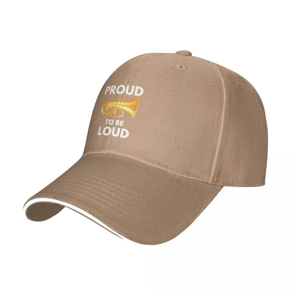 Tuba Proud To Be Loud Baseball Cap Hat Beach Designer Hat Golf Cap Golf Wear Women's Beach Outlet 2024 Men's