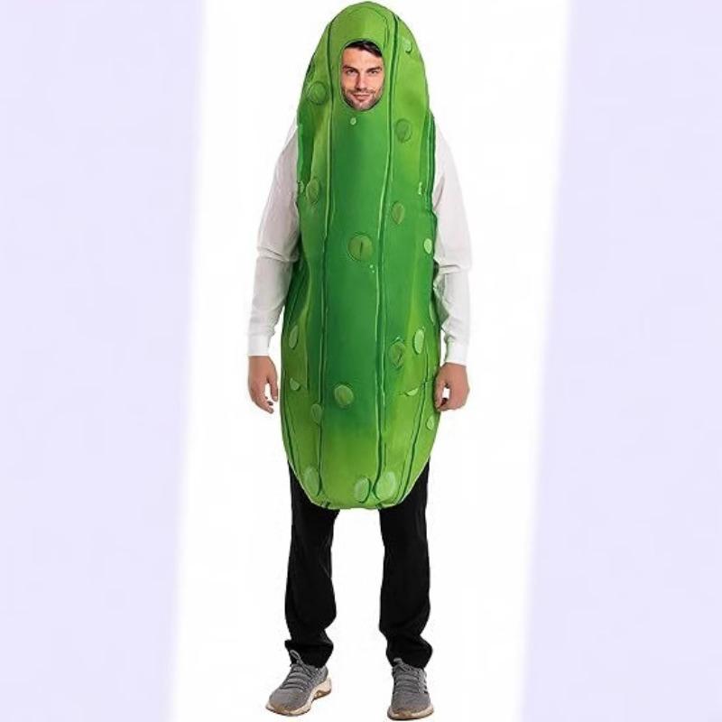 Unisex Adult Fruit Costume Jumpsuit - Fun Role Play Bodysuit for Men & Women, Halloween, Cosplay, and Theme Parties