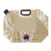 Camping Water Container PE 8L Portable Foldable Water Bag Storage Container with Faucet for Hiking Riding Outdoor Sport