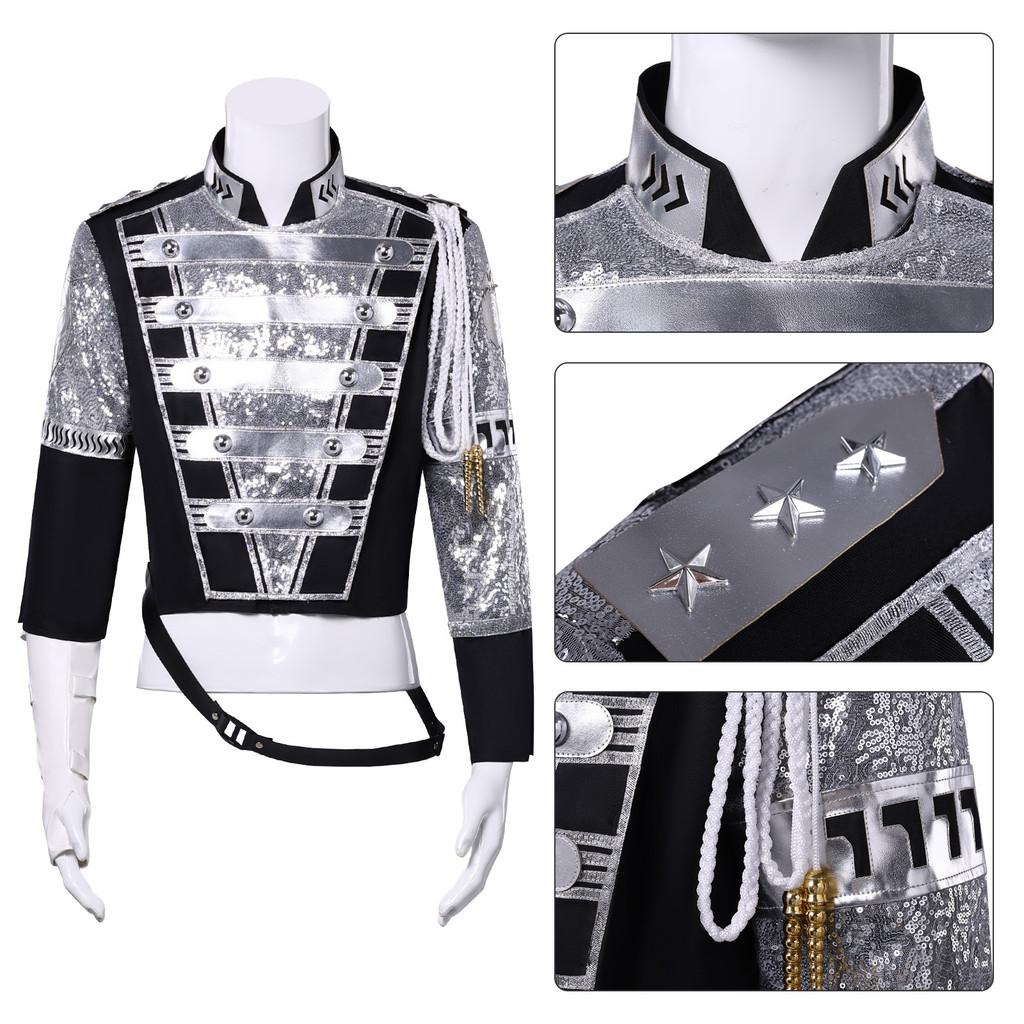 Michael Jackson Sequin Stage Costume For Halloween Cosplay Performances
