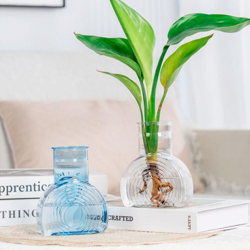 

DIY Nordic Flowerpot Handicraft Transparent Plastic Flower Bottle Flower Arrangement