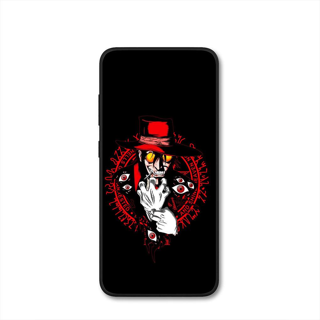 Hellsing Alucard Anime Cover Phone Casing for Xiaomi Redmi Note 11 10 9 8 Pro 9S 10S 11S 9A 9C NFC 9T 10A 10C 8A Soft Case