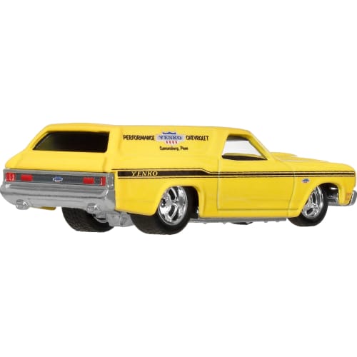 Hot Wheels Car Culture Fast Wagon '70 Chevelle SS Wagon Vehicle Toy Diecast Car for Ages 3 and Up, Yellow, JBK67