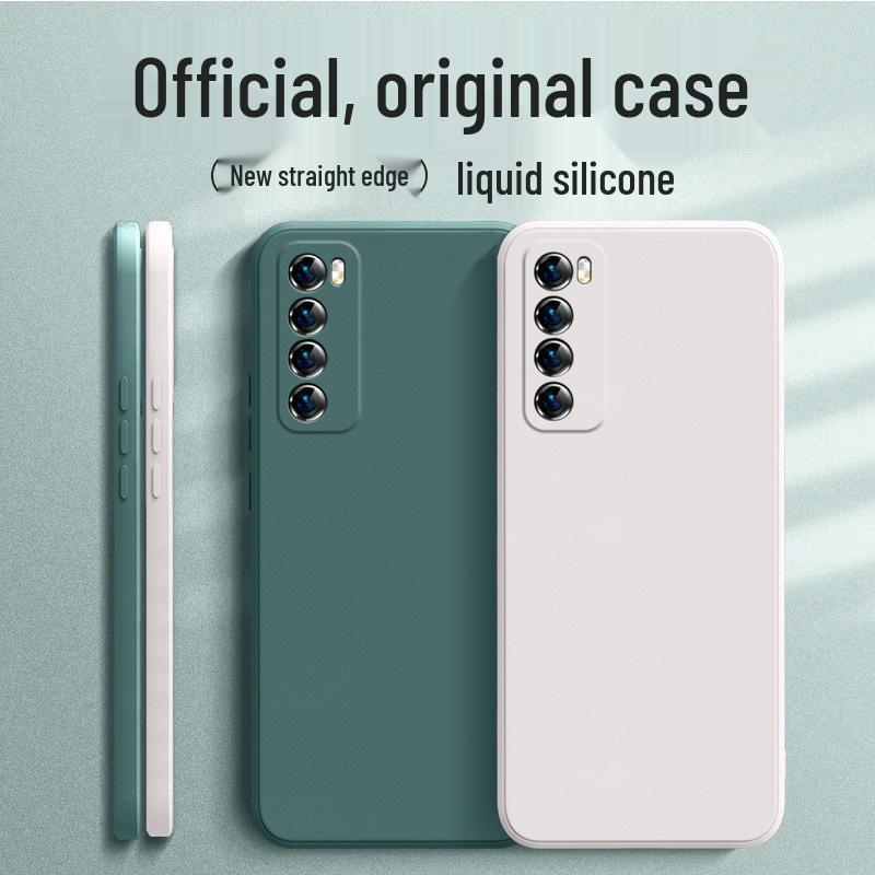 Huawei nova7 Protective Silicone Phone Case, Full Coverage Anti-Drop Cover