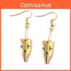 Bizarre Jojos Adventure Alloy Earrings With Electroplated Finish Cosplay For