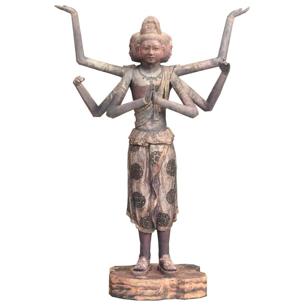21st Century Paper Craft Ashura Statue No.01 Remake Version