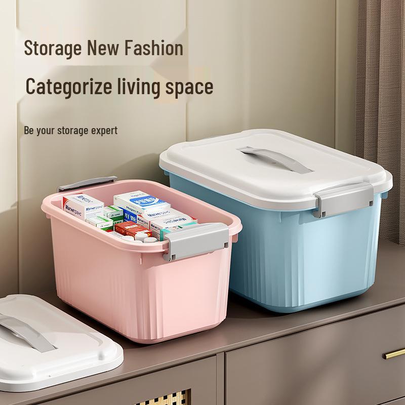 Waterproof White Transparent Plastic Toy Organizer Box
