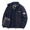 Jachetă fleece pe două fețe de pluș și îngroșat de toamnă și iarnă, cardigan pentru bărbați, hanorac cald, jachetă largi pentru bărbați