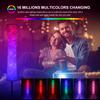 A C85 265V 11W Hexagon RGB Floor Lamp Standing Light Supported Wirelessly Connected  Phone App Control  Controller