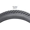 YunSCM 20x3.0 Tires, 20x3.0 76-406 Bicycle Tires, Compatible with 20-inch 3.0 Fat Bikes, Y-016-A