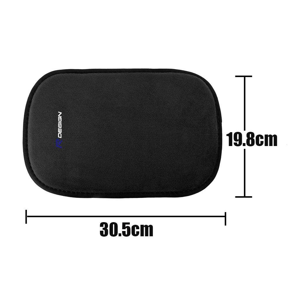 Tapis de Boîte Accoudoir de Voiture Console Centrale Coussinet d'Accoudoir Accessoires Pour Volvo R Design Xc60 V50 V40 Xc90 S60 S40 V90 V60 Ex90 Xc40