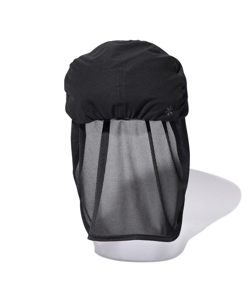 SNOWPEAK Sun Guard Cap - Black / Tt2410-Ac02Bk