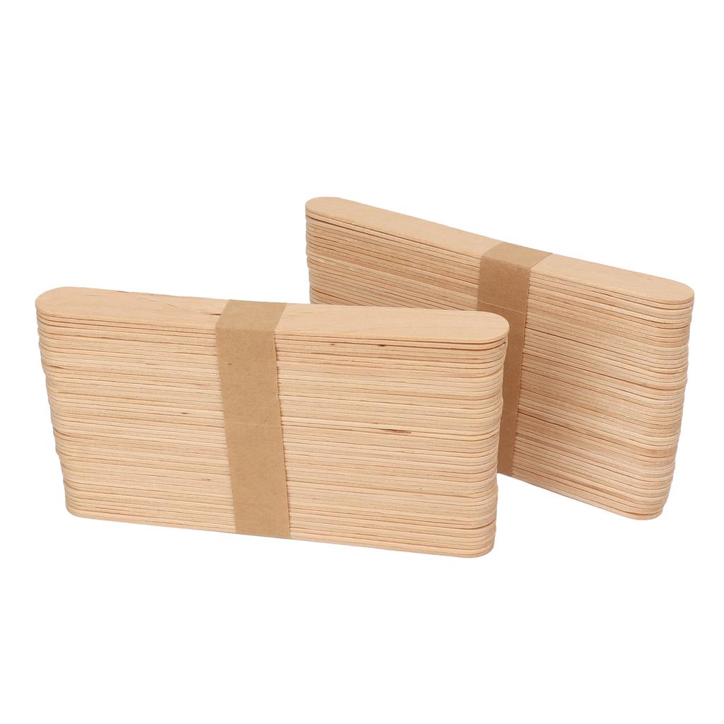 300PCS Waxing Craft Stick Multifunctional Birch Wood Hair Removal Stick for Home