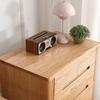 Modern Oak Chest of Drawers with 5 Drawers