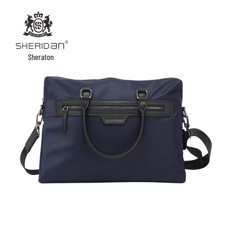 Деловой кожаный портфель SHERIDAN 10 inches