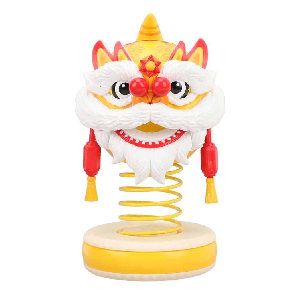Car Bobblehead Ornament Lion Shape Innovative Figurines Present Car Shaking Head Toy for Office