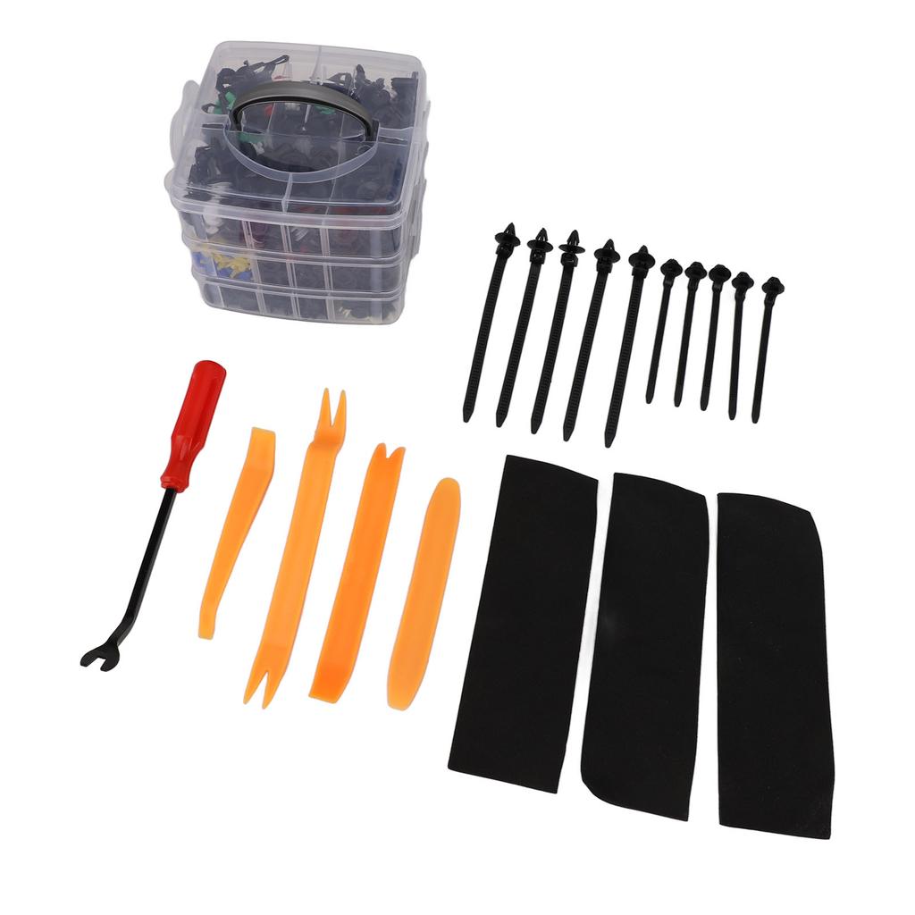 925pcs Car Body Retainer Clips Excellent Fixing Force Universal Fit Rivets Fastener for Most Cars 925pcs