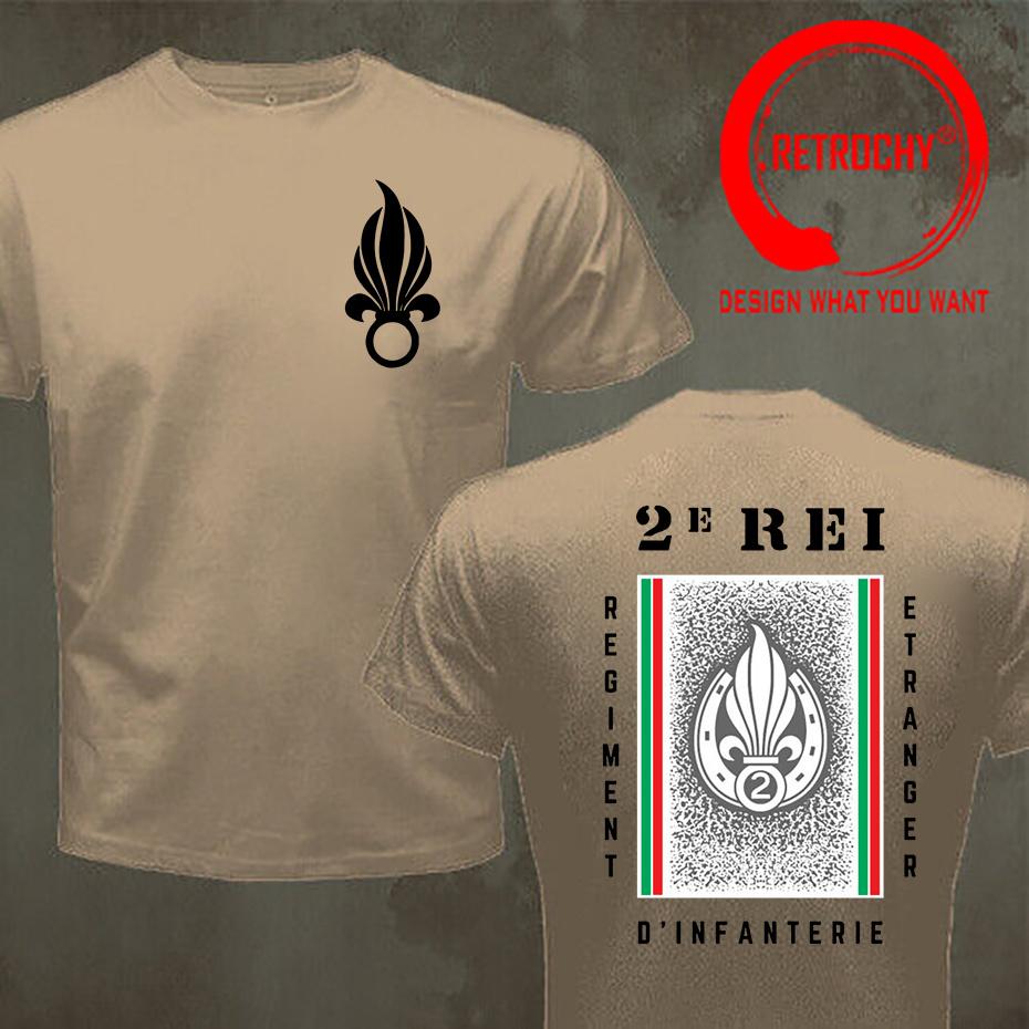Legion Etrangere French Foreign RegiUnisext Granate Logo Printed TShirt Summer Cotton Short Sleeve ONeck Unisexs T Shirt New S6XL