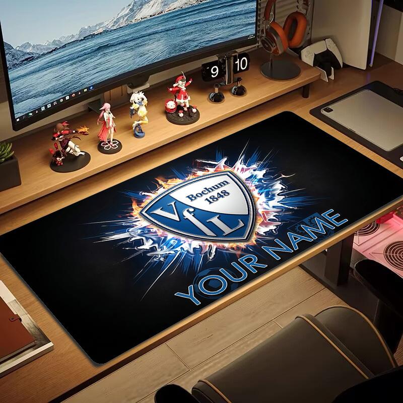 VfL Bochum 1848 Print Cushion Non-slip Laptop Tablet Big Mousepad XXL Mat Mini PC Playmat With Lock edge