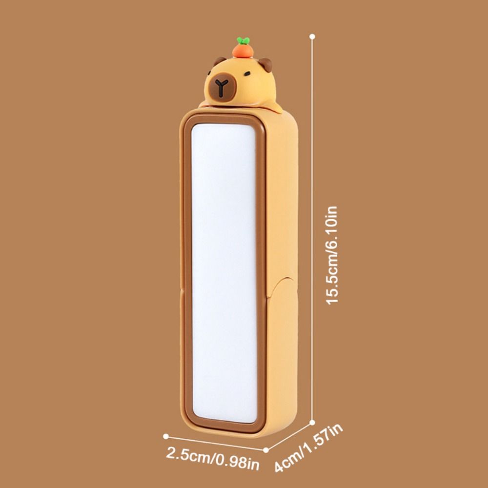 USB Rechargeable Capybara Desk Lamp Multifunctional Wall Lamp  Student Dormitory