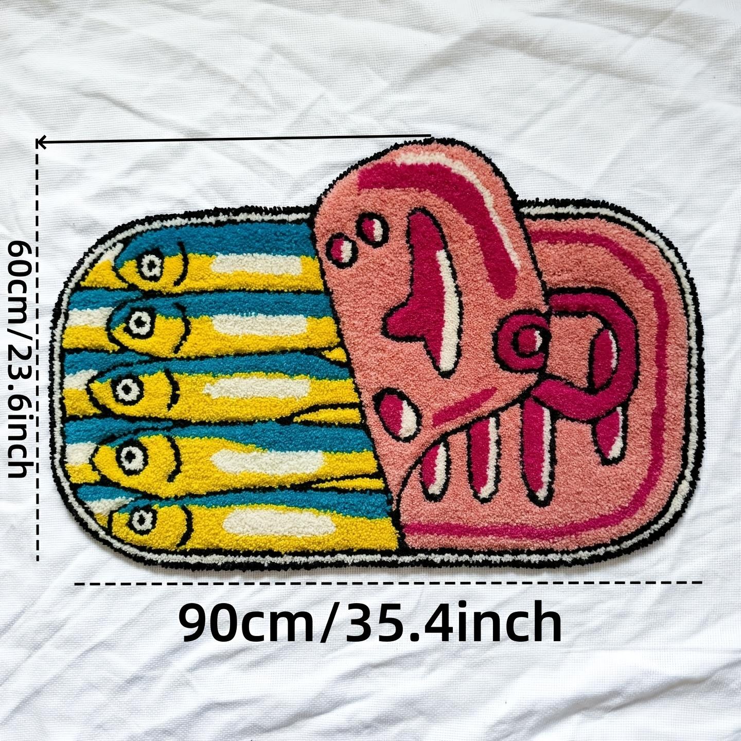 

Herring Can Rug Creative Floor Mat Kitchen Rug Doormat Welcome Mat Bathroom Mat Rug For Bedroom Carpet For Live Room Home 40X60CM (1.3X2FT