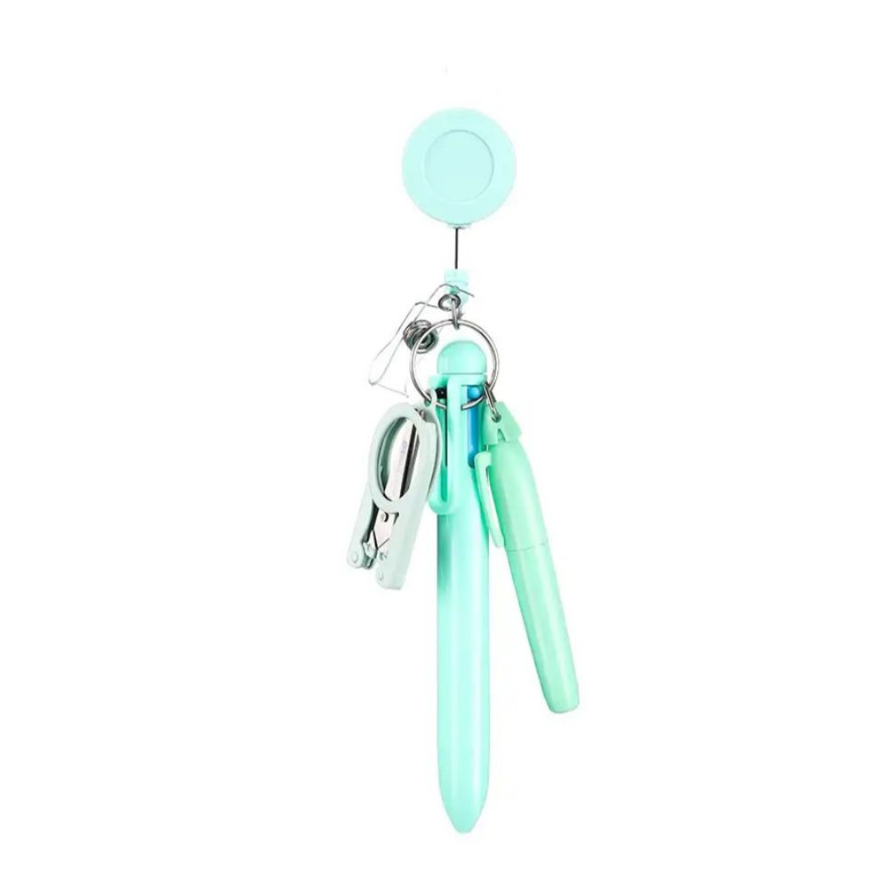 Badge Holder Retractable Nurse Pen Buckle Clip Nurse Ball Pen Nurse Ballpoint Pen  Nurse's Day Gift