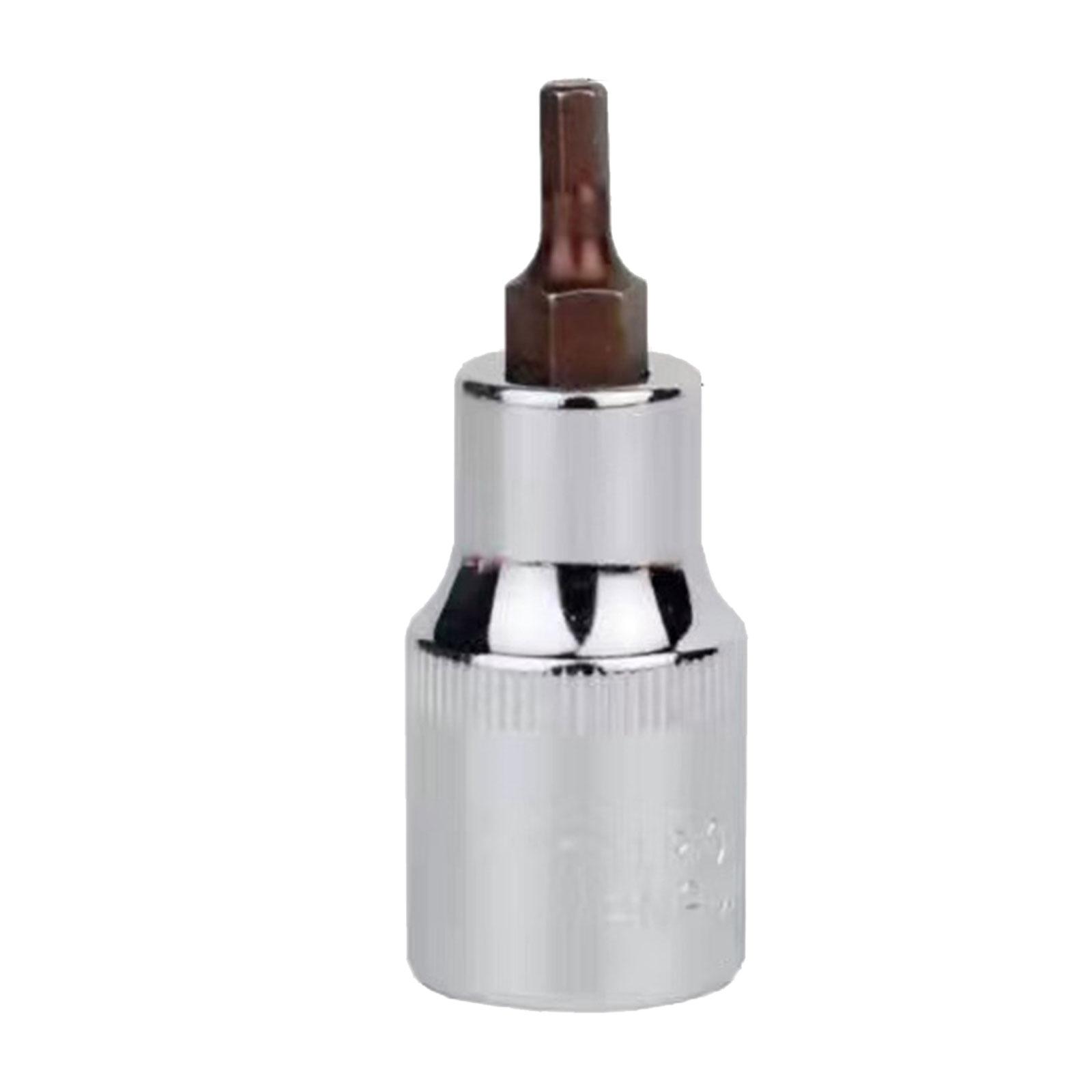 

Upgrades Hex Bit Socket Non Slip Knurled Exterior Enhances Grip Industrial Tool Non Slip Knurled Design Bit for Power