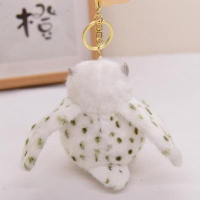 1 Stück Cartoon Dicklicher Papagei Spatz Schultasche Schlüsselanhänger Niedlicher Vogel Plüschanhänger Exquisites Geburtstagsgeschenk Autodekoration