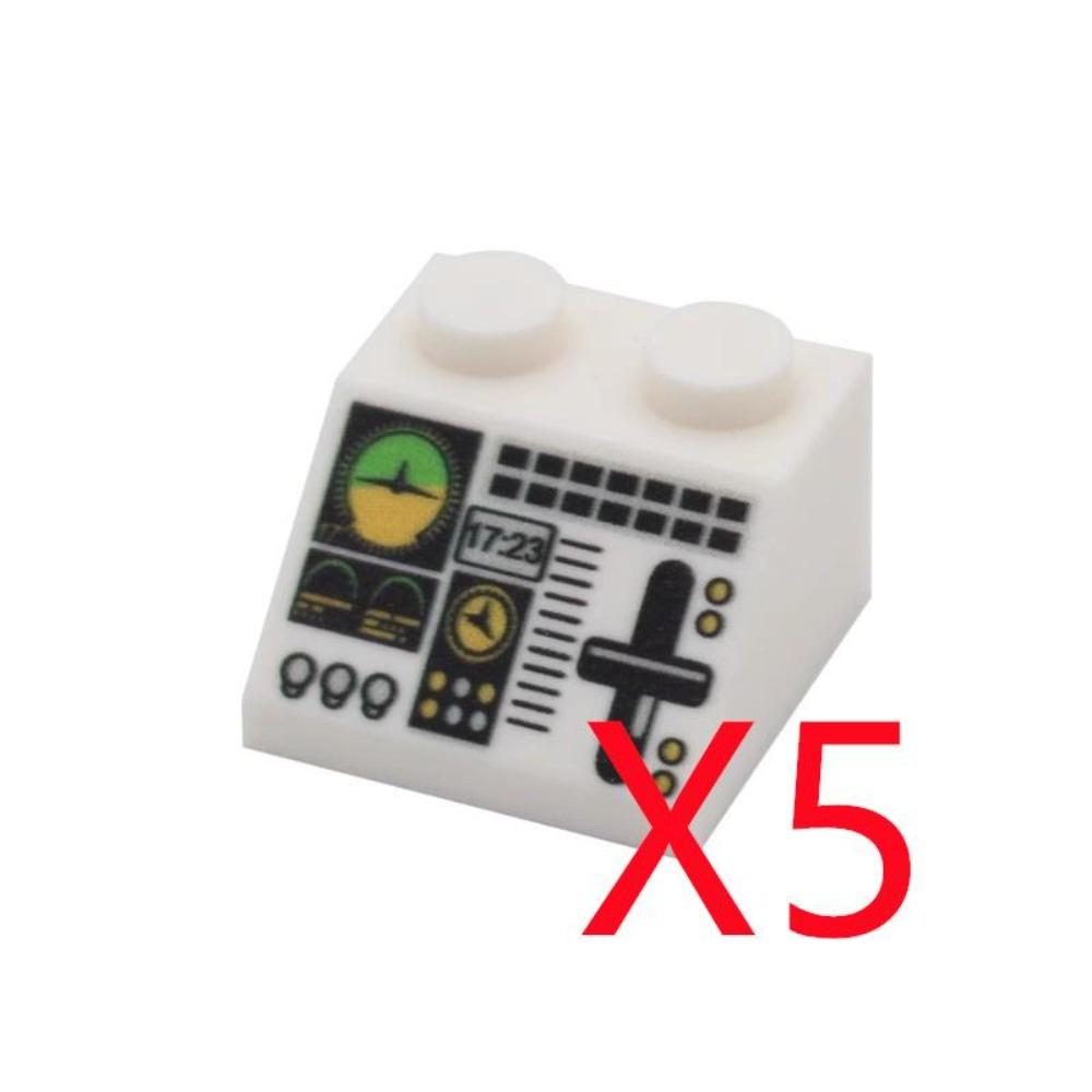 City Building Blocks Accessories Dashboard Audio Computer Control Center Radar Keyboard Mobile Phone Model Mini Brick Toy R054