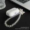 Applicable To Apple 1st Generation Earphone Case Airpodspro1 Glitter Bear Bluetooth Earphone Case 1st Generation 1st Generation Transparent