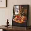 DIY Diamond Painting Kit Christmas Tree 5D Full Drill Canvas Art Holiday Decor Relaxing Stress Relief Craft for Adults and Beginners