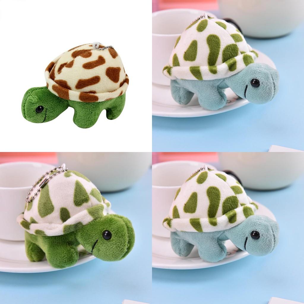 Adorable Plush Turtle Keychain Soft Stuffed Animal Bag Charm Cute Gift