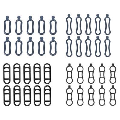 Bike Silicones Elastics Strap Bandages Set Headlights Recorders Fixed Rubber Band for Bicycles Lamp and Phone Mounts