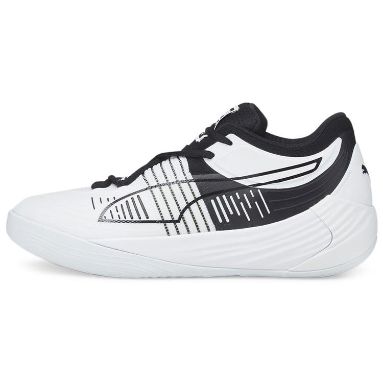 PUMA Fusion Nitro White Black Men s 376639-01 EU 40.5