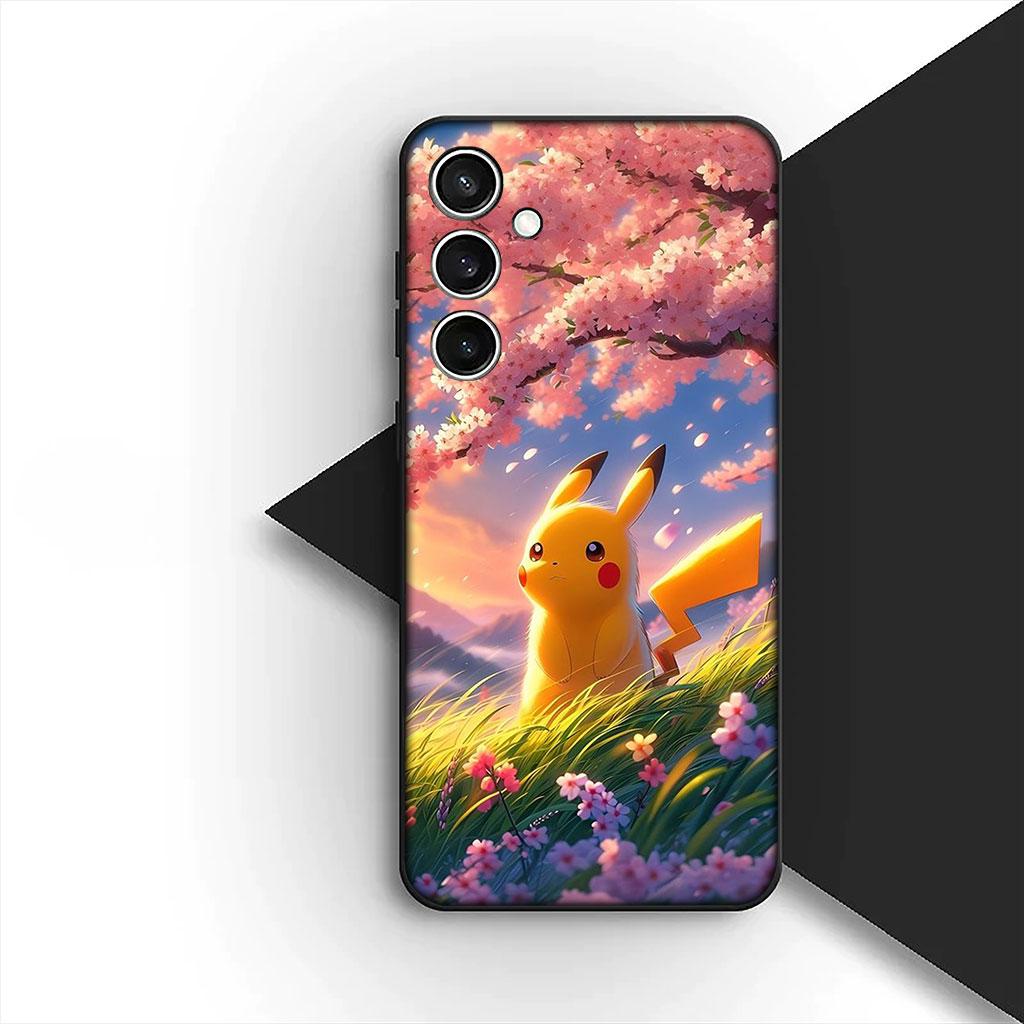 Phone Cover for Motorola Moto G55 G45 G75 G85 G13 Edge 50 30 Fusion 40 NEO Ultra Pro Soft Case P-Pokemons GO Gengar P-Pikachus