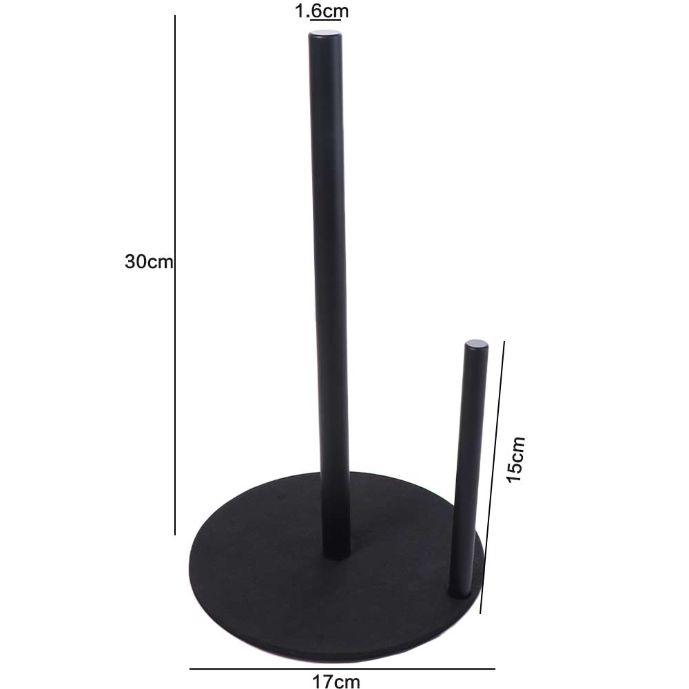 Weighted Base Paper Towel Holder Stainless Steel Roll Paper Holder Paper Towel Stand  Bathroom