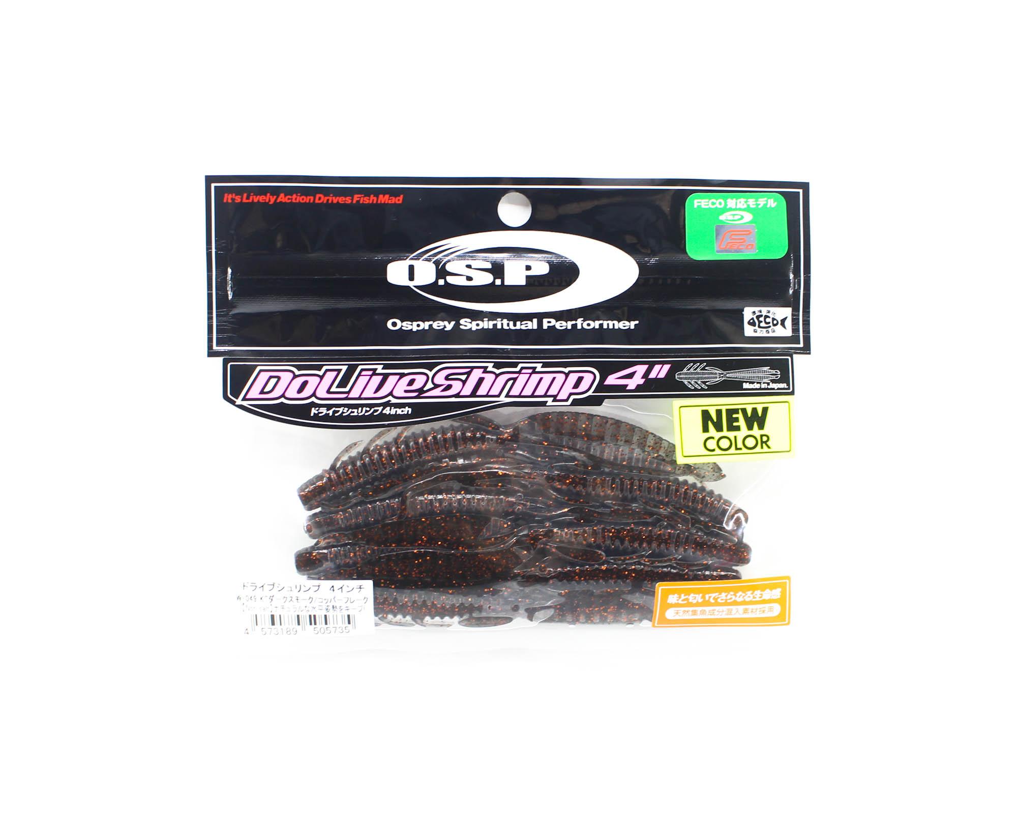 

OSP Soft Lure Dolive Shrimp 4 Inches W-049 (5735)