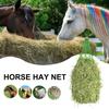 Horse Hay Net Sheep Hay Feeder Hangable Storage Net Supplies Cattle Equine Goat Feeders For Barn Daily Feeding