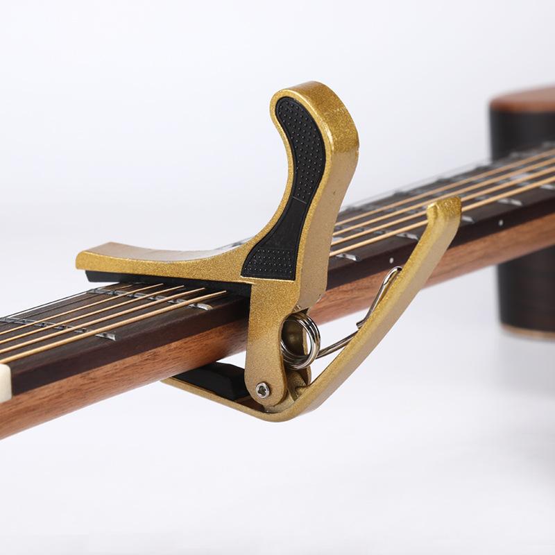 Guitar Capo For Acoustic And Electric Guitars Single Handed Capos Guitar Accessories Capotraste