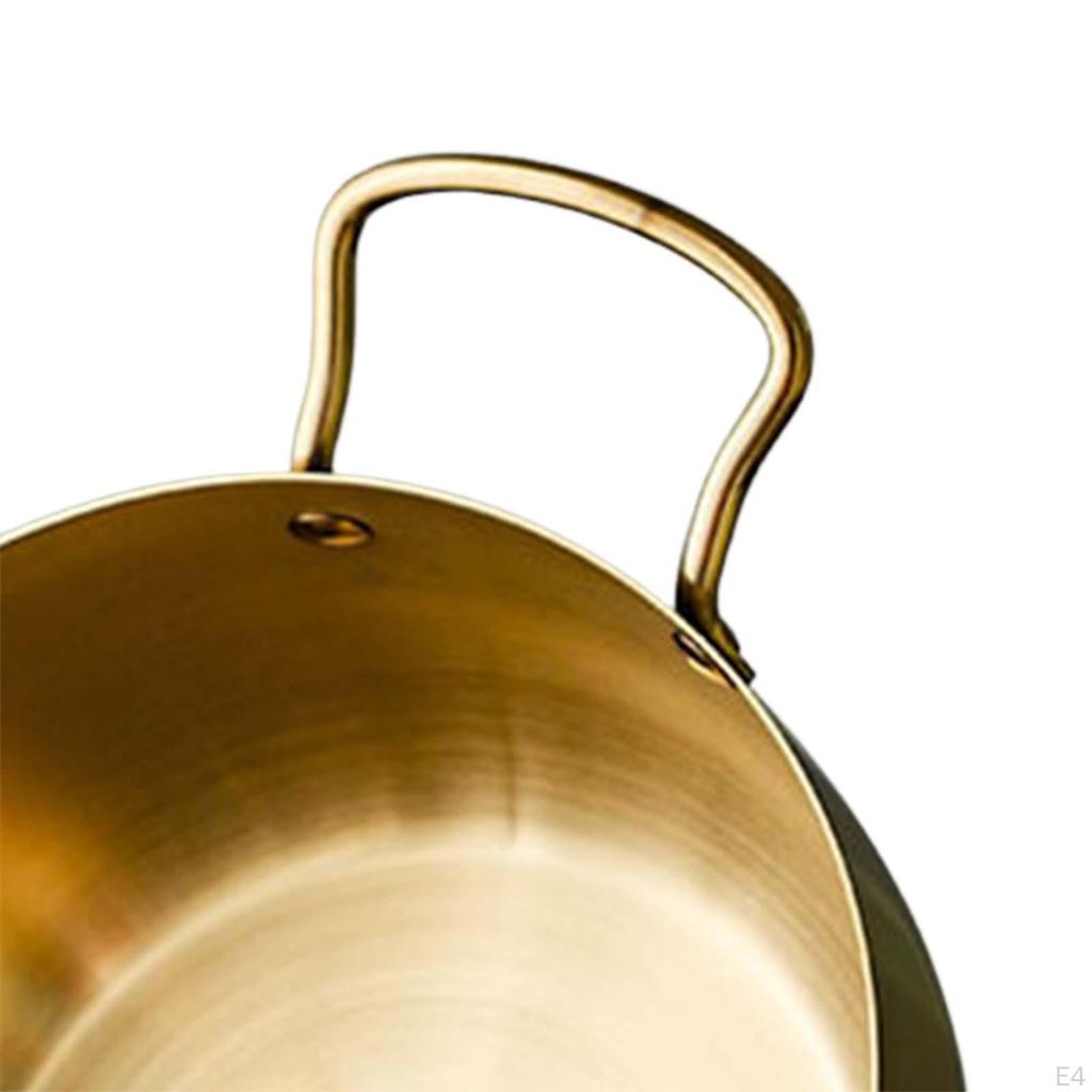 Instant Noodle Pot, Korean Versatile Quick Heating with Handle Korea Ramen Pot for