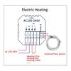 WiFi Smart Thermostat Temperaturregler Tuya Smart Life Für Fußbodenheizung Elektrischer/Wasser-Gas-Kessel Funktioniert mit Alexa Alice